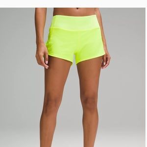 Lululemon Speed Up Mid-Rise Lined Short 4"